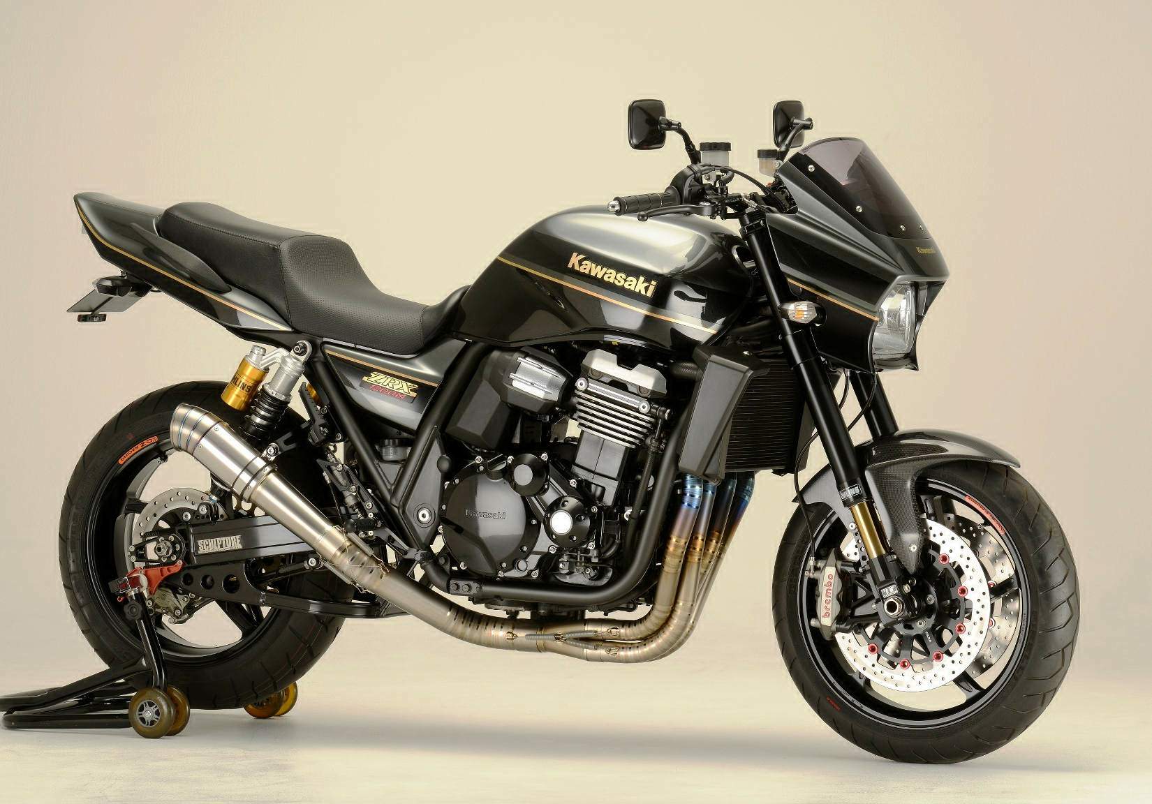 ZRX1200 DAEG フロントカウルVERTIA